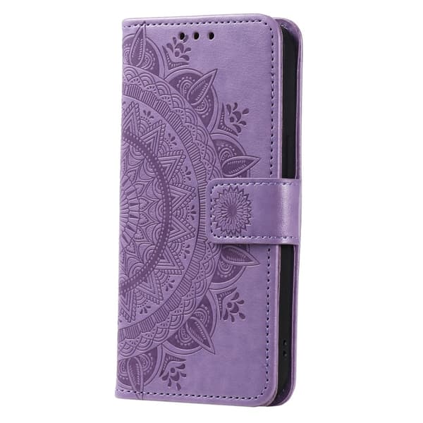 Preget totem mobildeksel for Samsung Galaxy A37 5G lila