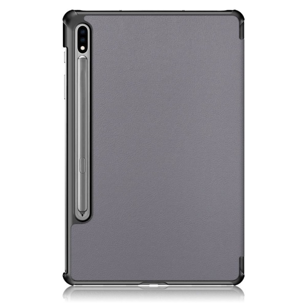 Kolmen taittotelineen älykotelo Samsung Galaxy Tab S7 FE/Tab S7 Grey