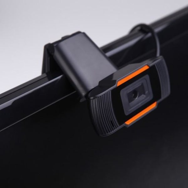 12MP pikseliä HD 360 Webcam USB PC Kannettava tietokone Kamera Musta Black
