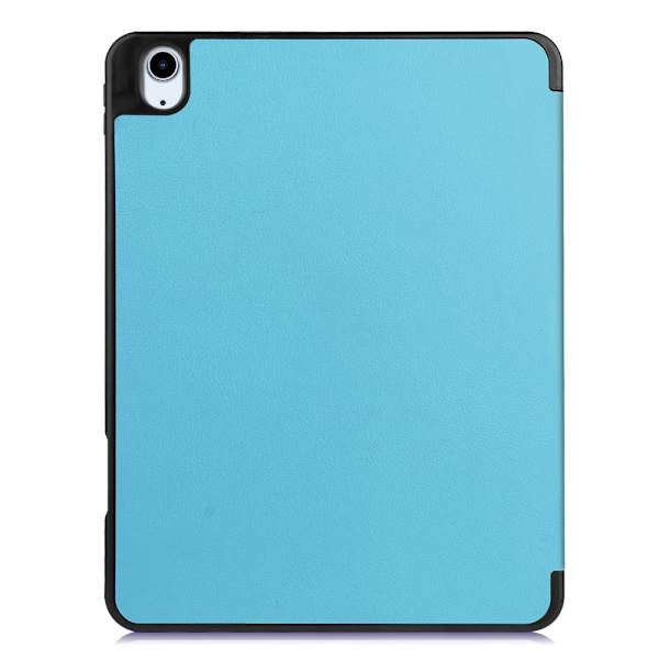 iPad Air 11 (2024) Kolminkertainen Teline Tabletin Suojakuori Kynäpidikkeellä Light blue