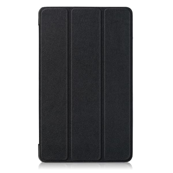 Tri - fold Stand Kansi - Lenovo Tab E8 - Musta Black
