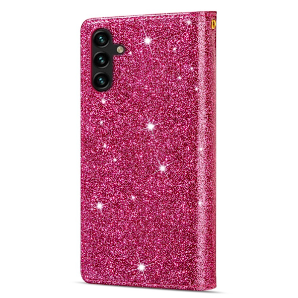 Samsung Galaxy A26 5G Kotelo Tähtitaivas Kaiverrettu Lompakkokotelo Pink