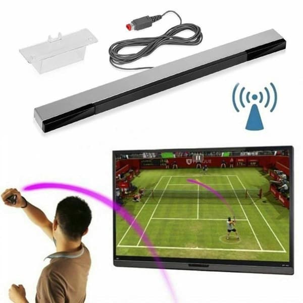 Kompatibel med Nintendo Wii - sensormottaker Kablet infrarød IR White