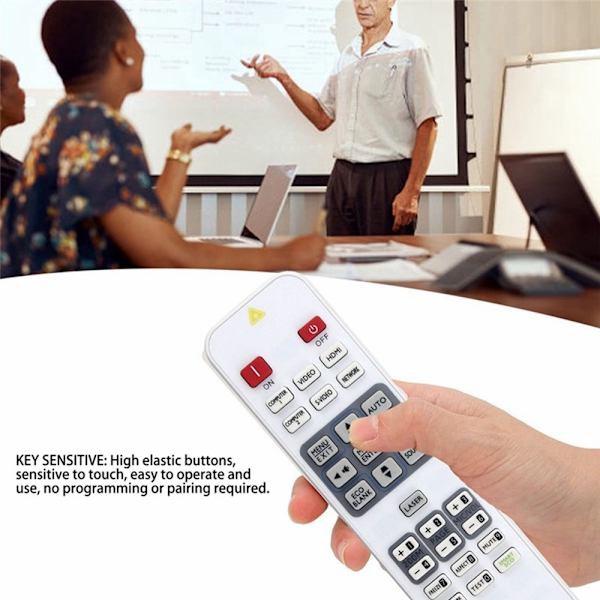 Fjernkontroll Erstatning for BENQ Projector White