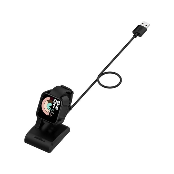 Xiaomi Mi Watch Lite / Redmi Watch 1m USB-ladekabelholder - Svart Black