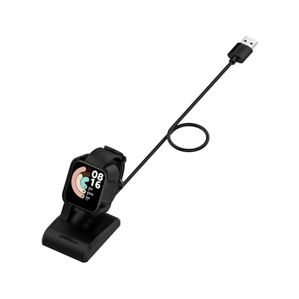 Xiaomi Mi Watch Lite / Redmi Watch USB Laddningskabel docka Svart