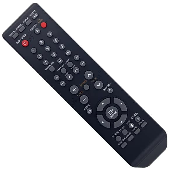 Fjärrkontroll Ersättning för 00061H För Samsung DVD Svart