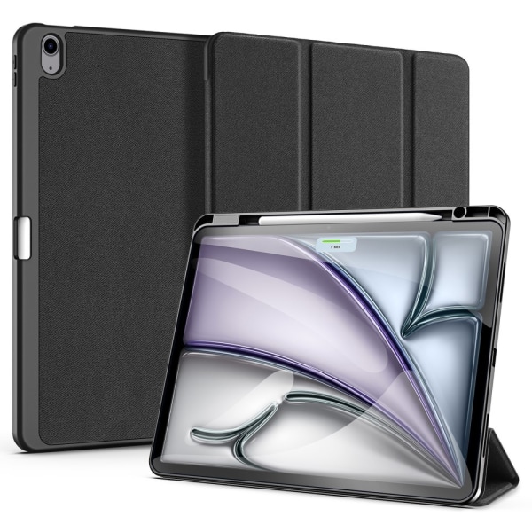 DUX DUCIS Domo iPad Air 13 (2024) Trefoldet stativ - Sort Black