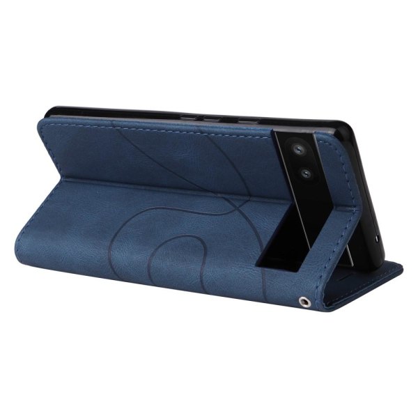 For Google Pixel 6a 5G KT Series-1 To-fargets - Blå Blue