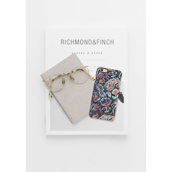 Richmond & Finch case iPhone 6 Plus / 6s Plus -puhelimelle - Paisley Satin White