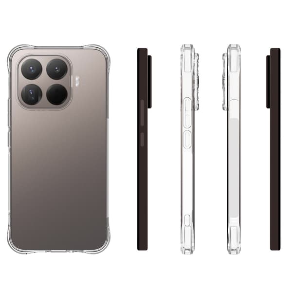 WANLONFENG Xiaomi 17T Pro Puhelinkotelo näytönsuojalla Transparent