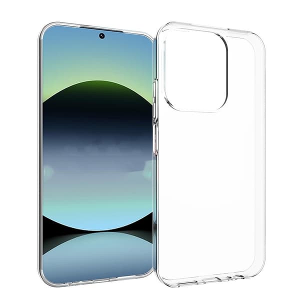 Til Xiaomi Redmi 15C Cover TPU Cover Bagside Transparent