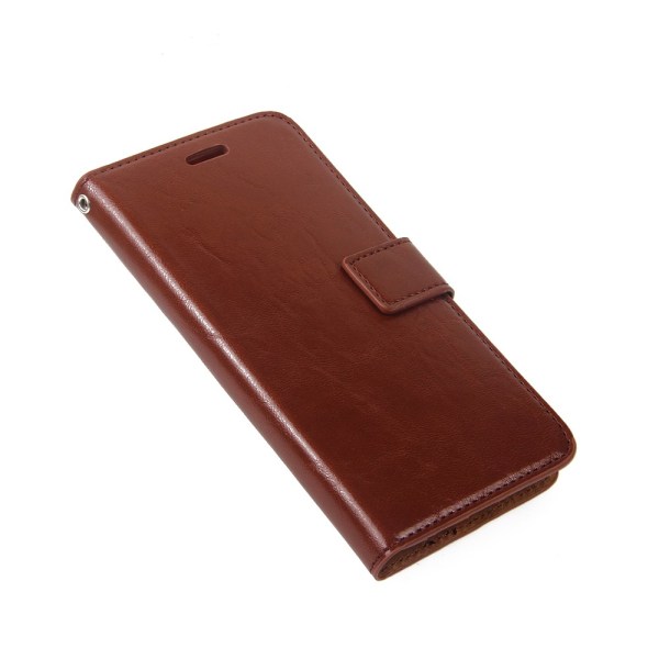 Samsung Galaxy S8 - 2 i 1 pung etui / skal - Brun Brown