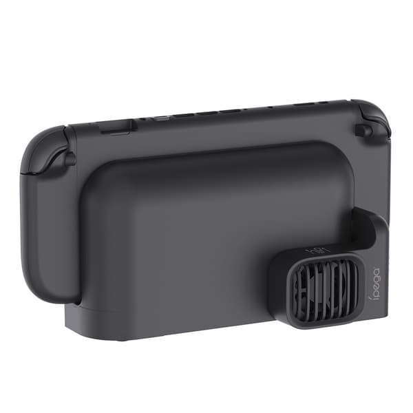 Kompatibel med Nintendo Switch 2 Dock Køleblæser 2 hastigheder Varmeafledning Black