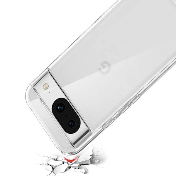 TPU-deksel for Google Pixel 8a Transparent