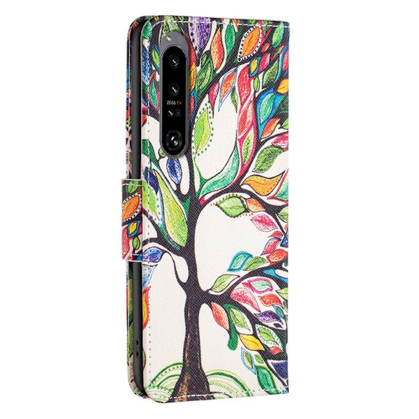 Sony Xperia 1 VI Lompakkotelineen kotelo Kuviollinen puhelimen kansi Multicolor