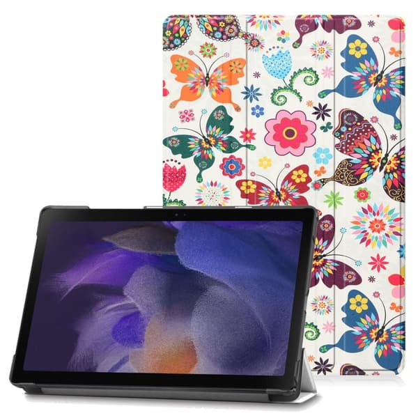 Slim Fit Dekseldeksel Til Samsung Galaxy Tab A8 10.5" (2021) - Sommerfugler Multicolor