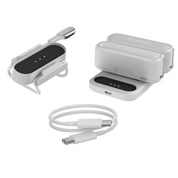 2x5000mAh ulkoinen akku Power Bank Dock Quest 2 3 Pico 2 3 VR White