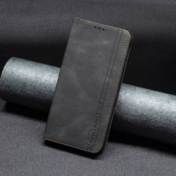 BINFEN COLOR Samsung Galaxy S23 puhelimen lompakon suojukselle Black