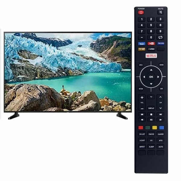 Fjernkontrollerstatning for SE32HY19T for SEIKI TV Black