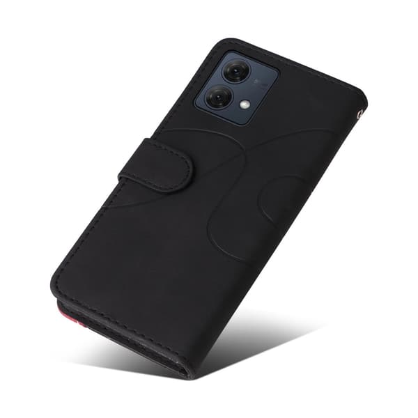 Til Motorola Moto G84 KT - serie - 1 dobbeltfarve Black