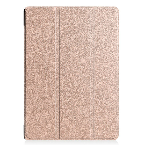 Trifoldbart deksel til Lenovo Tab E10 - Rose Gull Multicolor