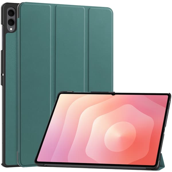 Til Samsung Galaxy Tab S12 Ultra Stativveske Støtsikker Green