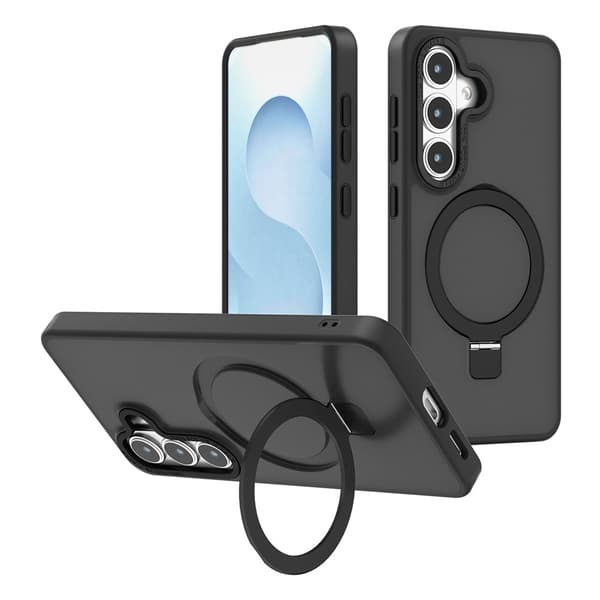 Magnetisk mobilcover med stand til Samsung Galaxy S26+ Black