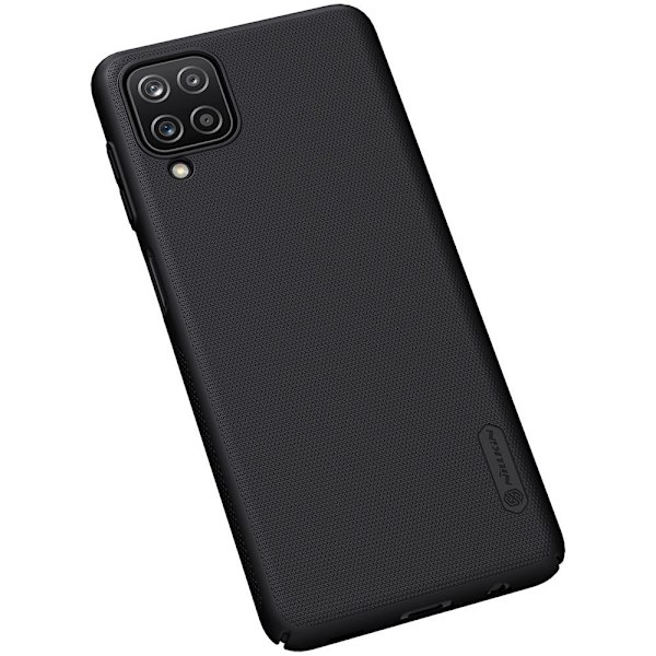 NILLKIN Super Frosted Hard Plastic Case Samsung Galaxy A12 Black