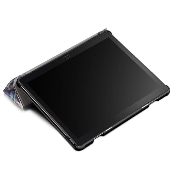 Tri - fold Stand Kansi - Lenovo Tab P10 - Colorful Leaves Multicolor