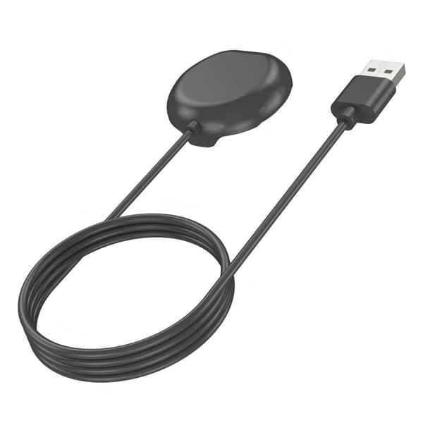 Til Motorola Moto 360 (3. generation) USB - kabel opladningsdockingoplader Black