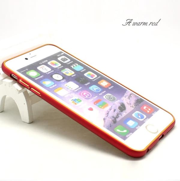 Aluminiumbumper för iPhone 6 Plus 5,5" Svart