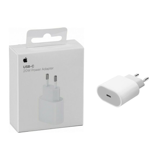 Apple 20W USB-C strömadapter MHJE3ZM/A Vit