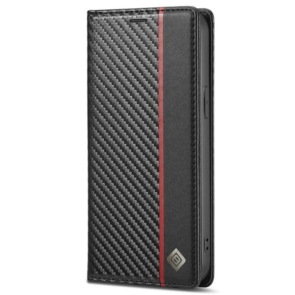 LC.IMEEKE Pung Taske til iPhone 15 Plus - Sort Black