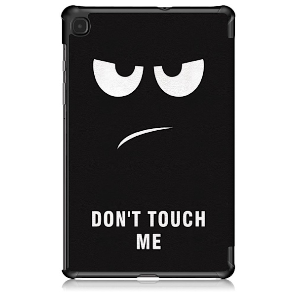Trifoldet stativetui til Samsung Galaxy Tab S6 Lite - Rør ikke ved mig Black