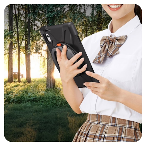 Lenovo Tab M9 TB-310FU (2023) Heavy Duty Armor -kotelo Black