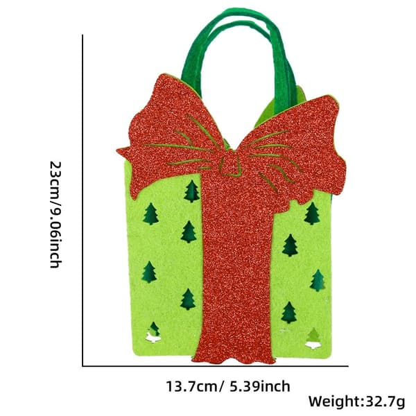 Julegodteri-kjekspose Julegavepose - Gave Green