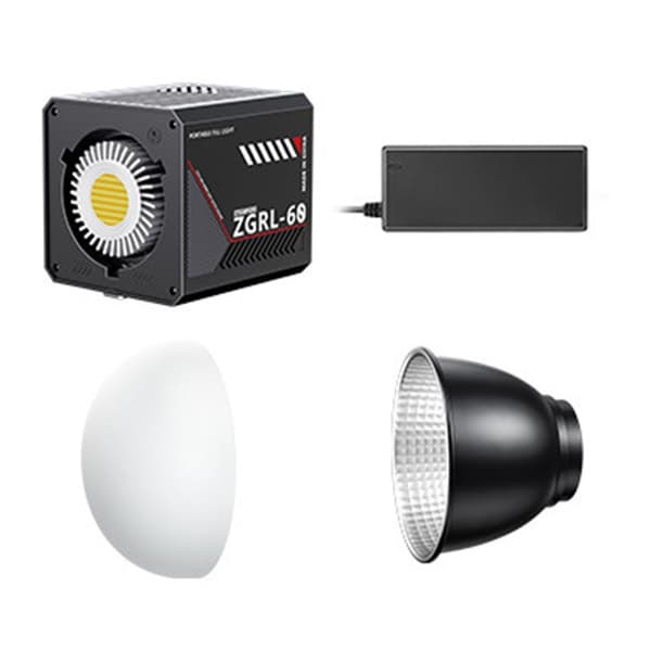 Videoljus LED High Power Fill Light Fotografering Video Shooting Scenljus Svart