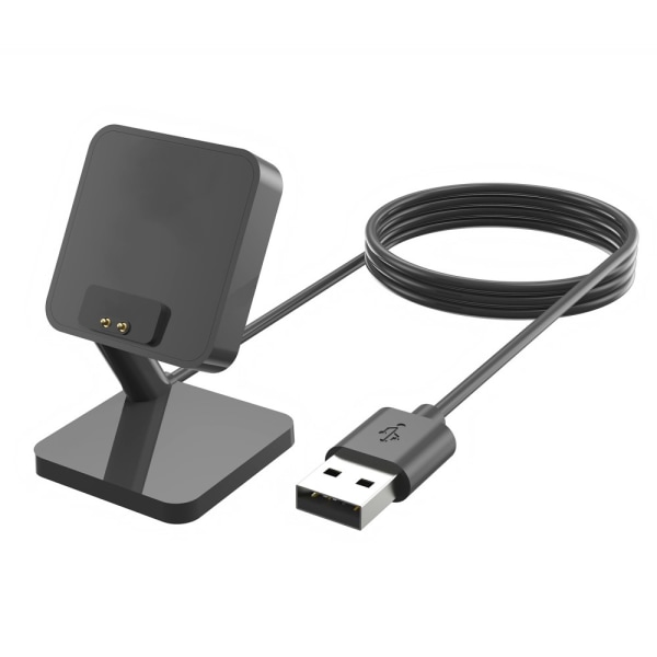 Laderstativ Dokkingsstasjon For Xiaomi Smart Band 8 Active Black