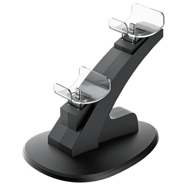 Opladningsdock kompatibel med Nintendo Switch 2 Pro LED-indikator 2 controllere Black