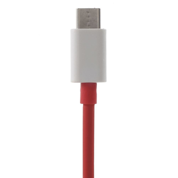 1m Dash Charge USB Type-C datasynkroniseringsopladerkabel til OnePlus 5 3 Red