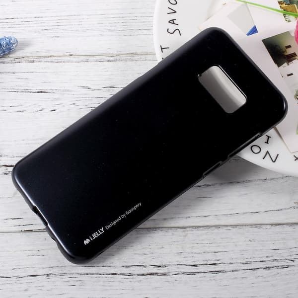Mercury GOOSPERY Jelly TPU Cover til Samsung Galaxy S8 Plus - Sort Black