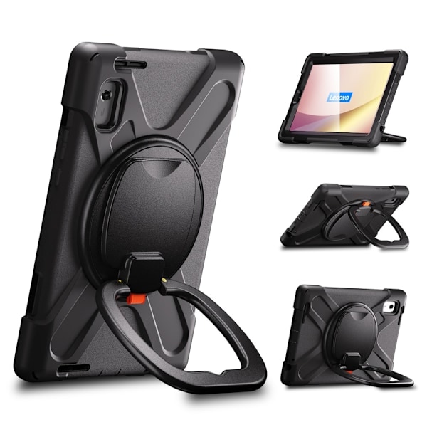 Lenovo Tab M9 TB-310FU (2023) Heavy Duty Armor skal Svart