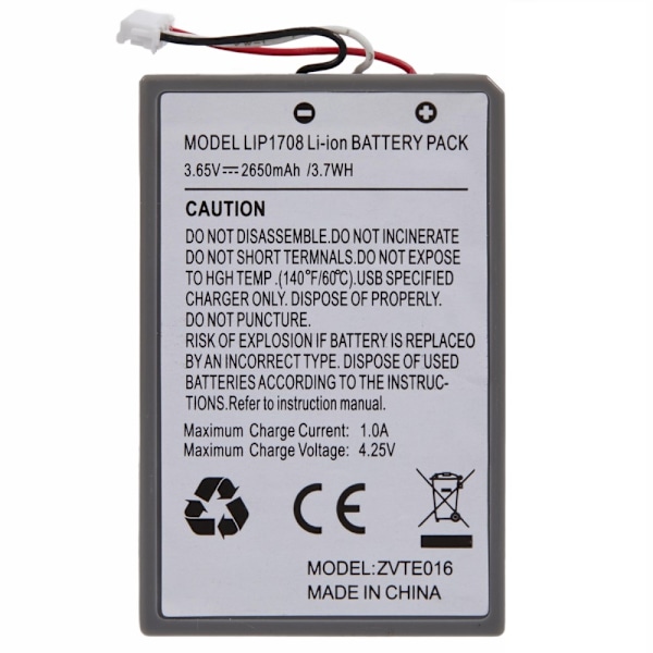 Batteri for Sony Playstation 5 / PS5 3.65V 2000mAh Grey