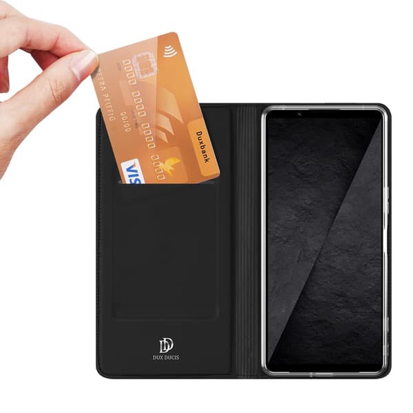 DUX DUCIS Mobildeksel med Kortholder for Sony Xperia 1 VIII Black