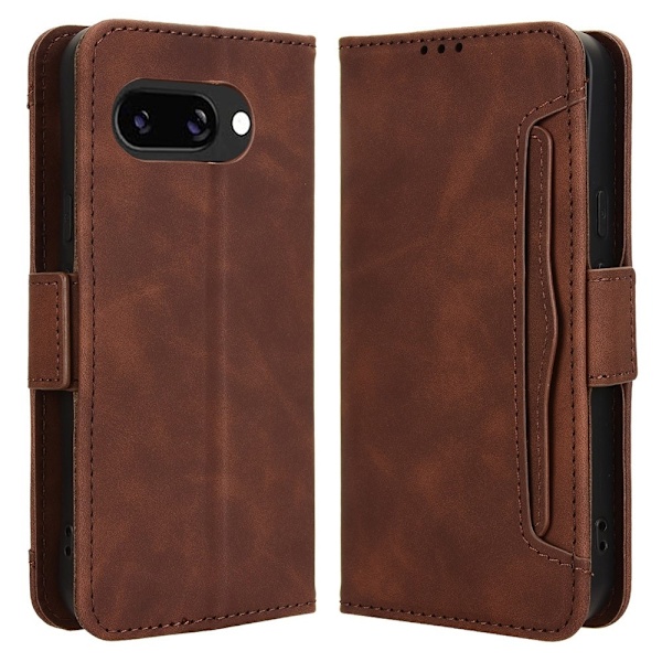 Wallet Stand Telefontaske til Google Pixel 9A Brown