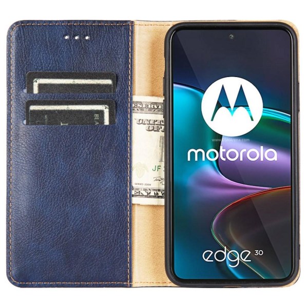 Motorola Moto G32 4G magnetisk telefonetui tegnebogstativdæksel Black