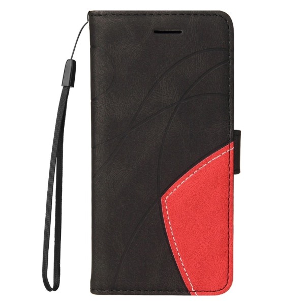 Til Google Pixel 8 KT-serie-1 dobbeltfarve etui Black