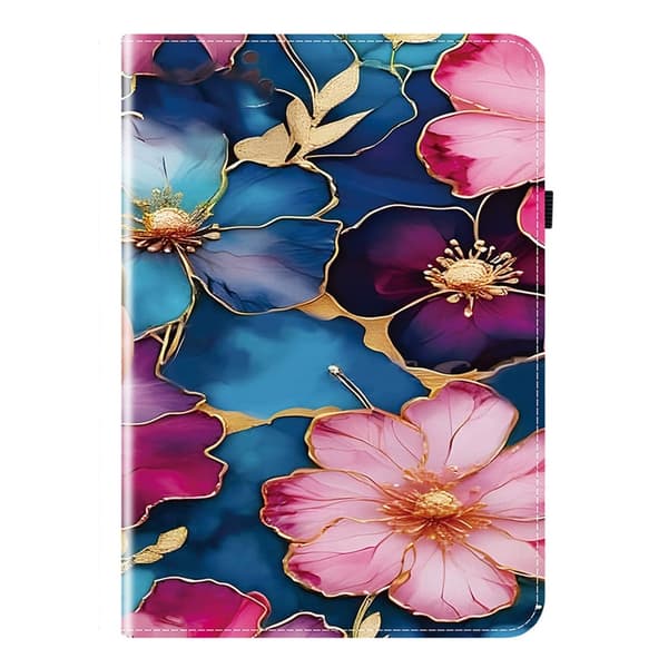Mønstret tabletcover til Samsung Galaxy Tab S12+ MultiColor