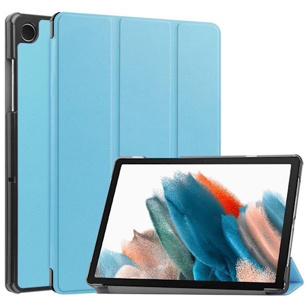 Tri-fold Stativveske for Samsung Galaxy Tab A9+ 11\" Light blue